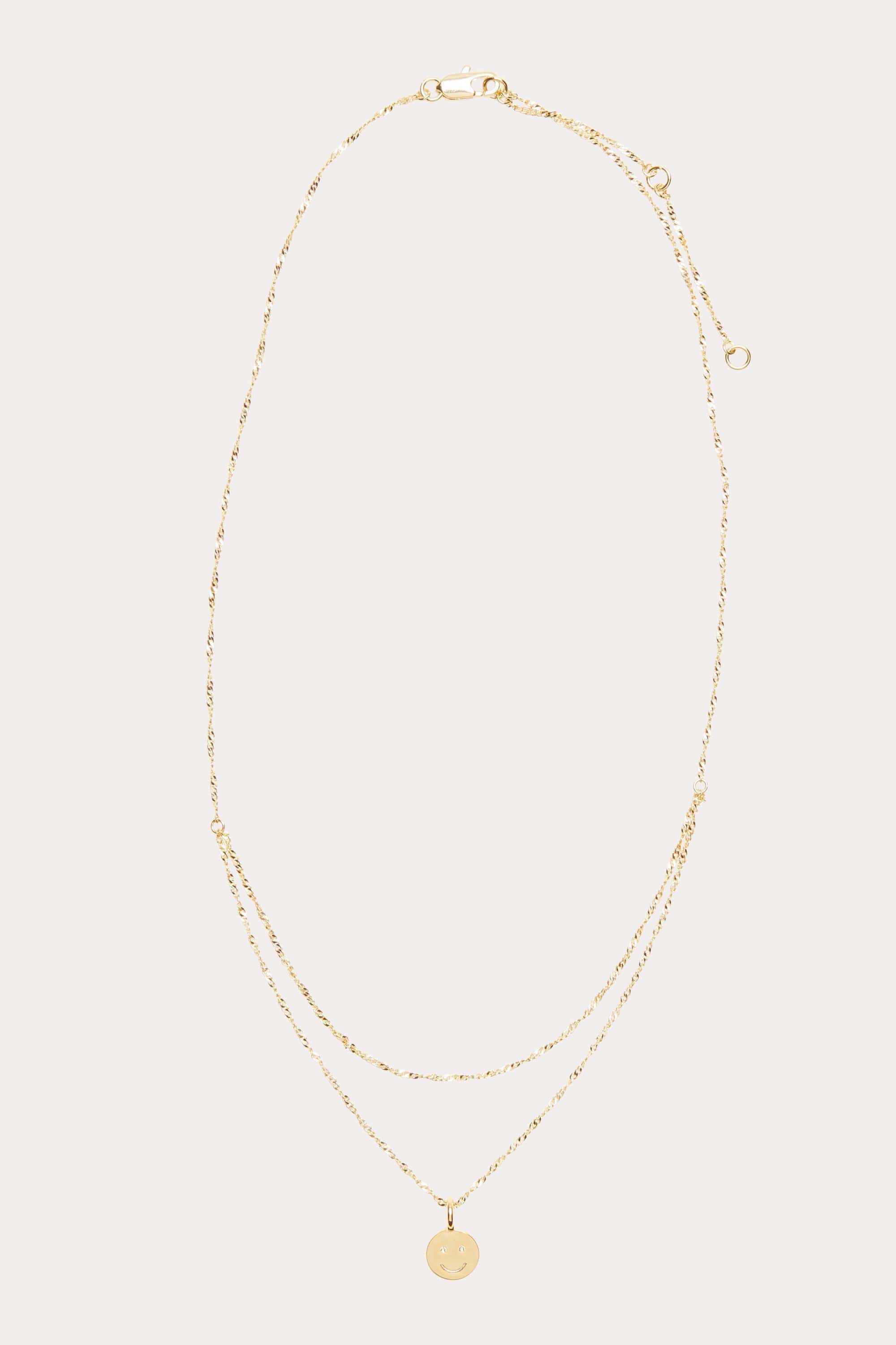 VIBES NECKLACE NECKLACE PETIT MOMENTS GOLD One Size 